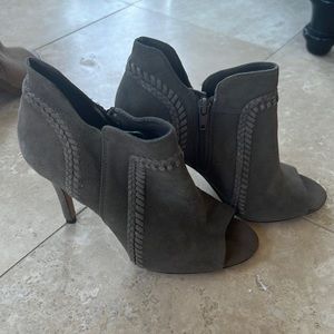 Vince Camuto Gray Stiletto Booties